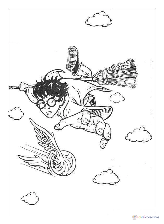 Harry Potter para colorir