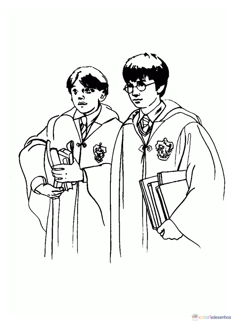 Harry Potter para colorir
