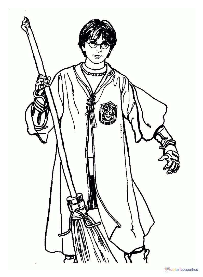 Harry Potter para colorir