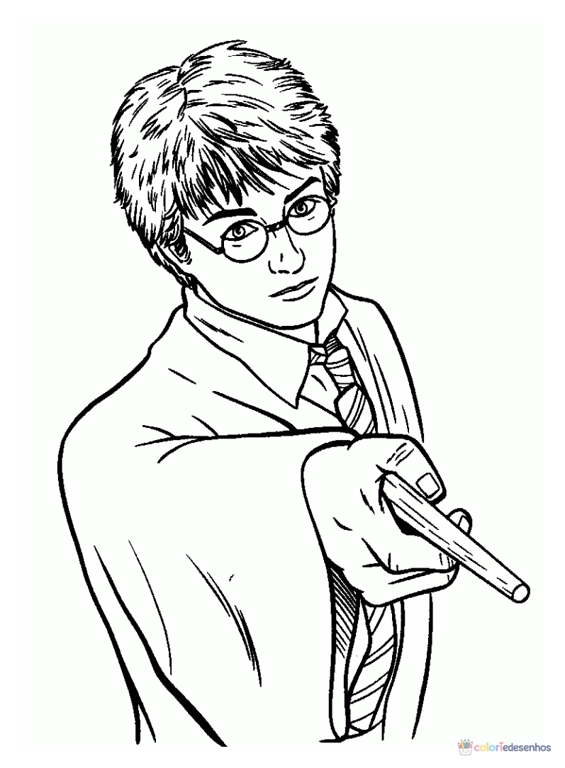 Harry Potter para colorir