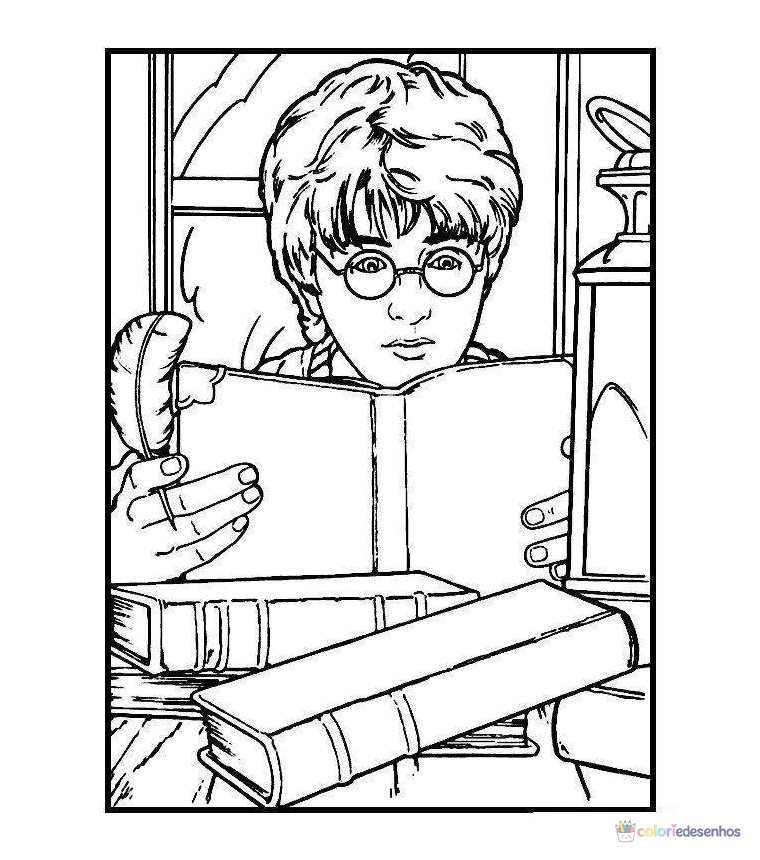 Harry Potter para colorir