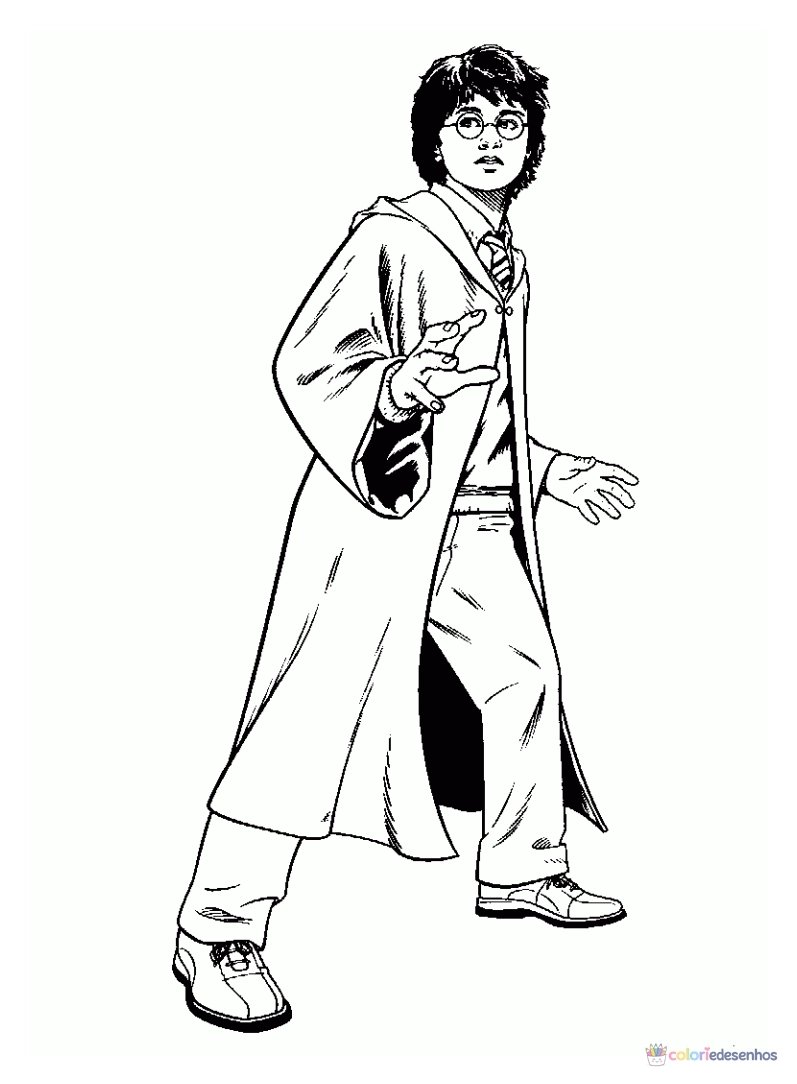 Harry Potter para colorir