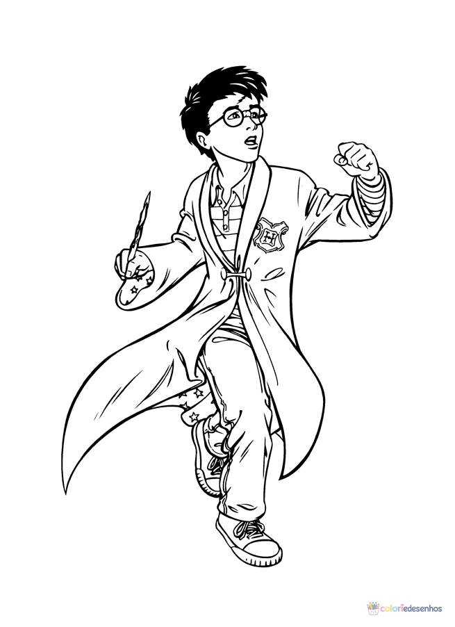 Harry Potter para colorir