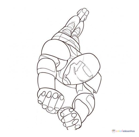 Desenhos de Homem de Ferro para colorir