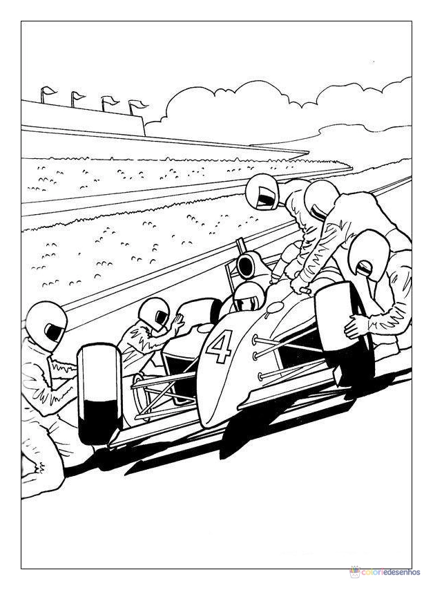 Hot Wheels para colorir