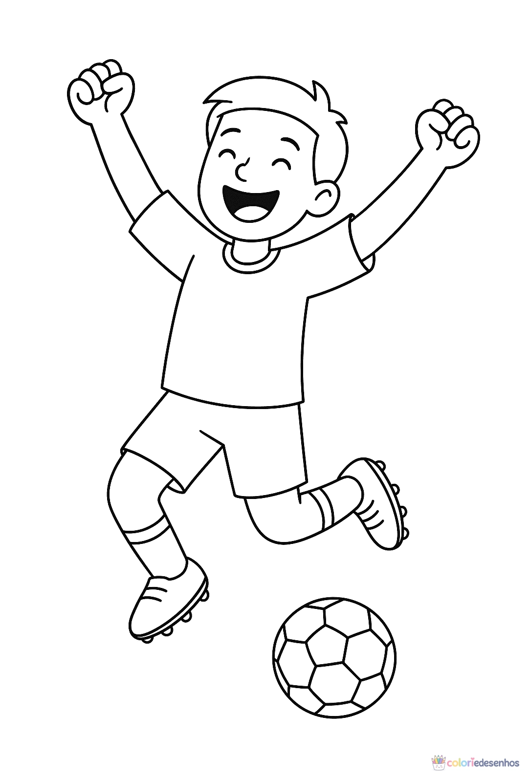Desenhos de Jogadores para colorir