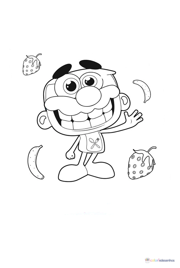 Desenhos de José Comilão para colorir