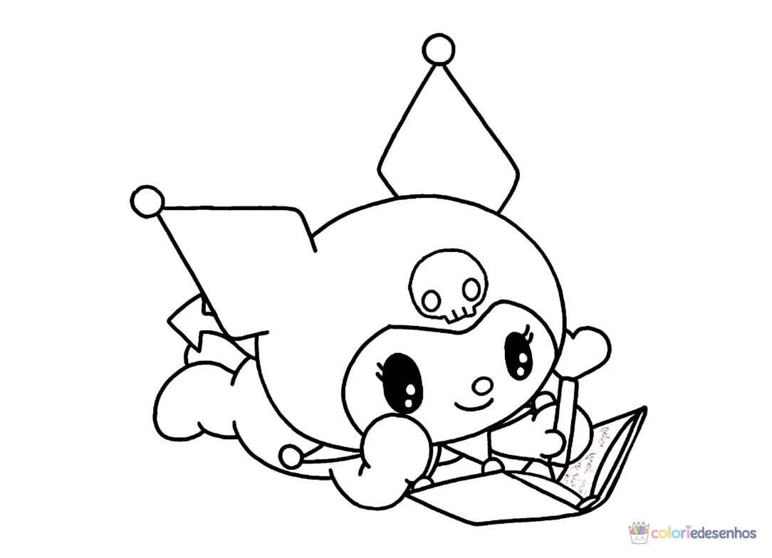 Kuromi para colorir
