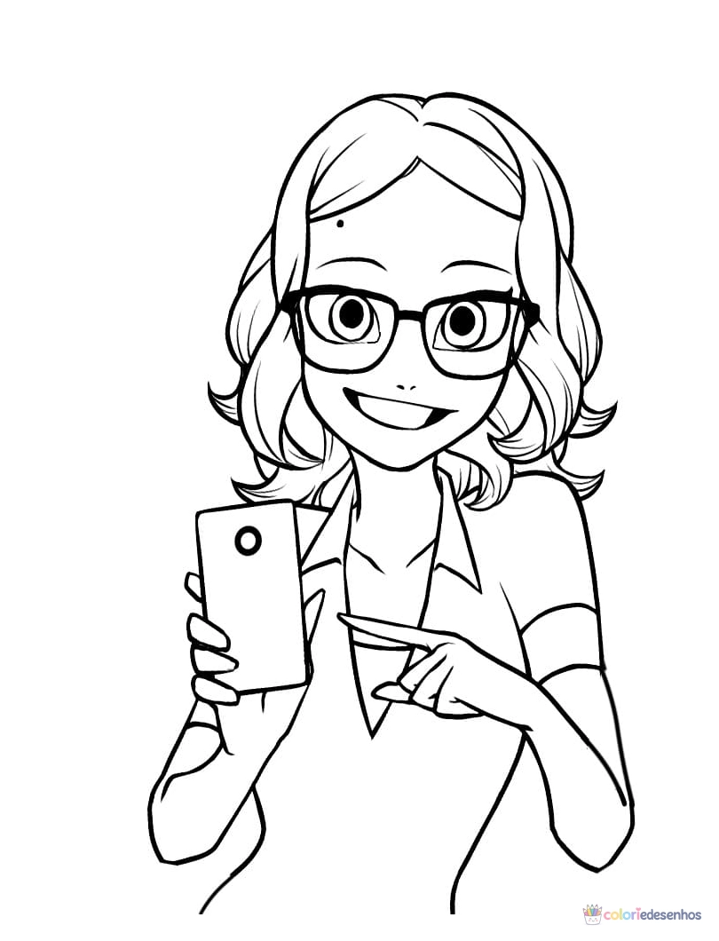 Ladybug para colorir