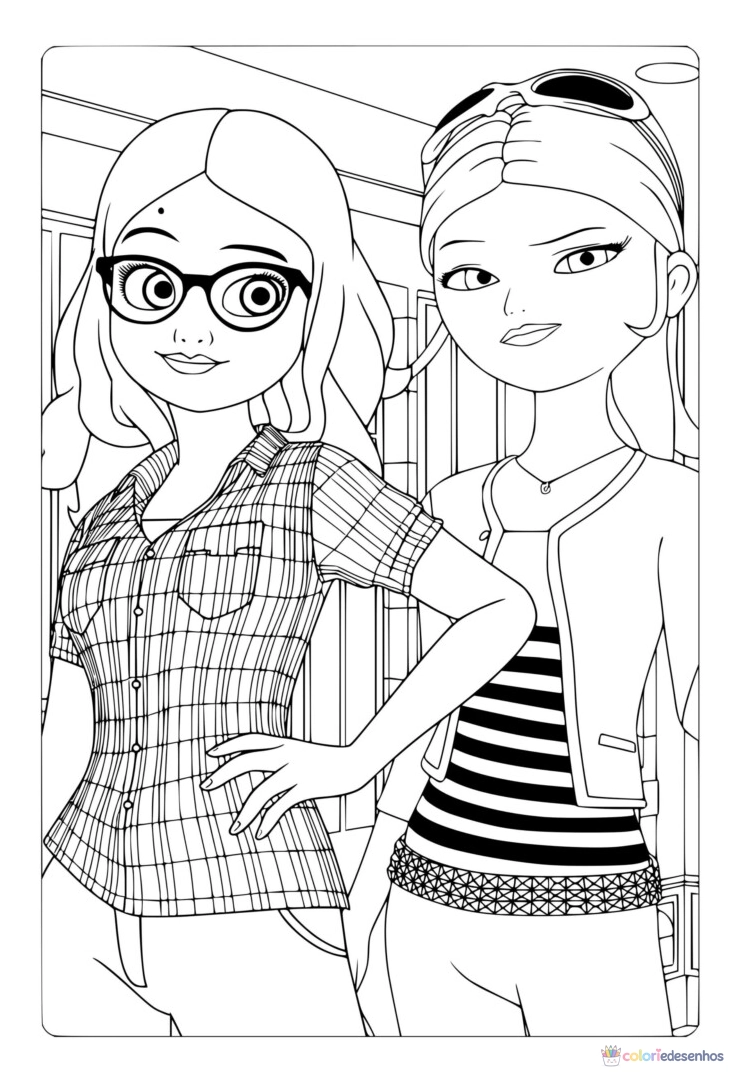 Ladybug para colorir