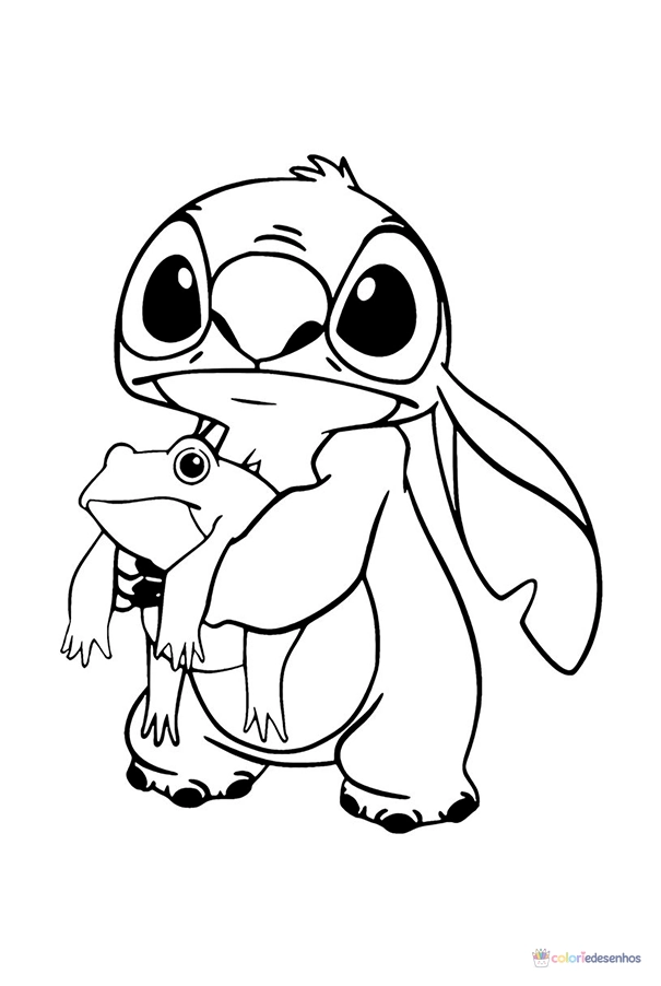 Lilo e Stitch para colorir