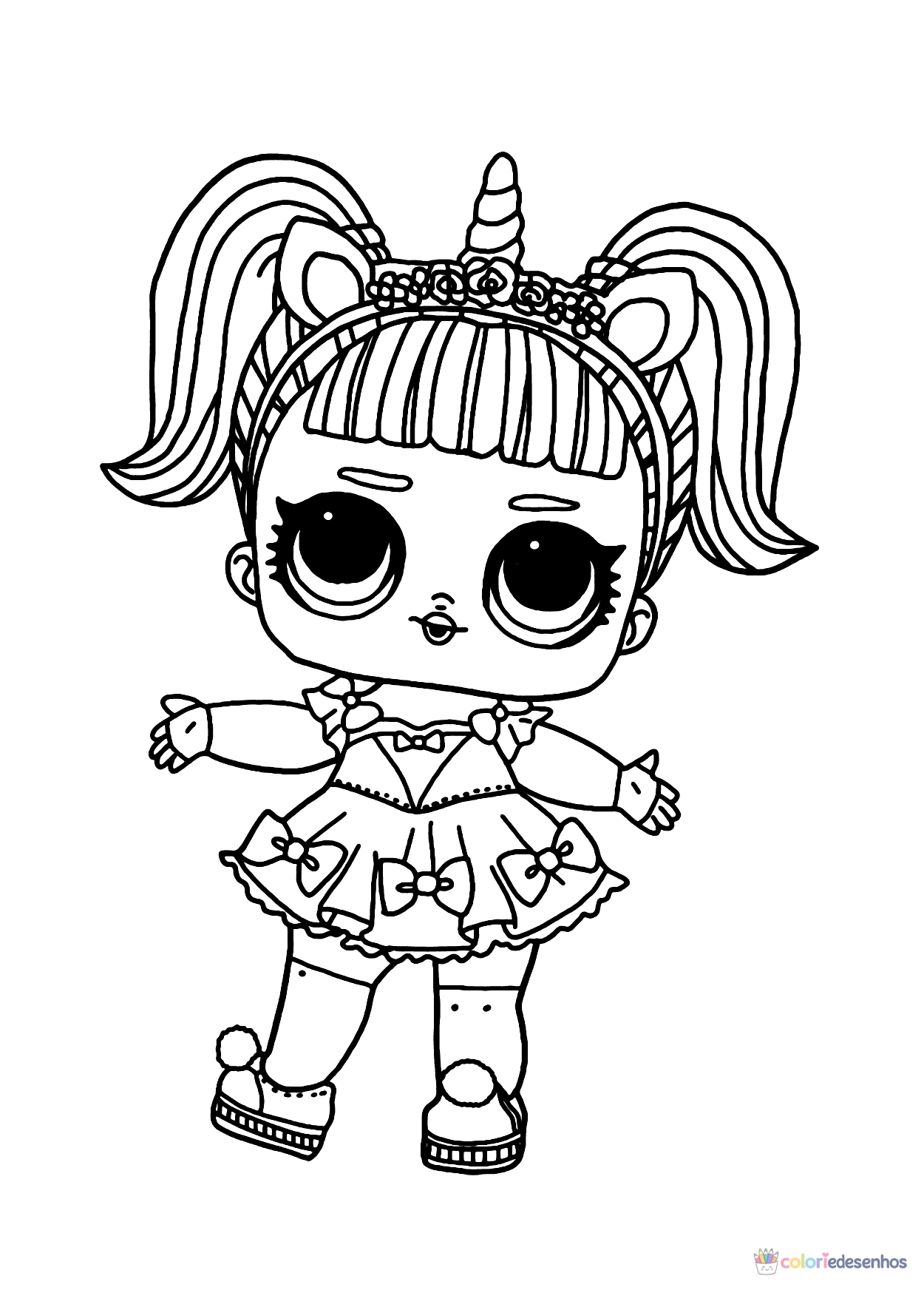 LOL Surprise para colorir
