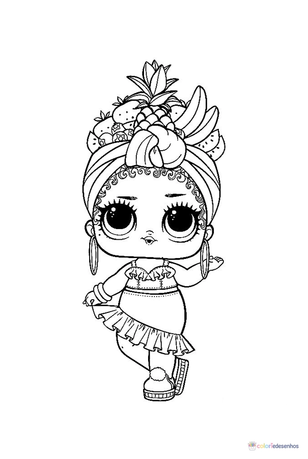LOL Surprise para colorir