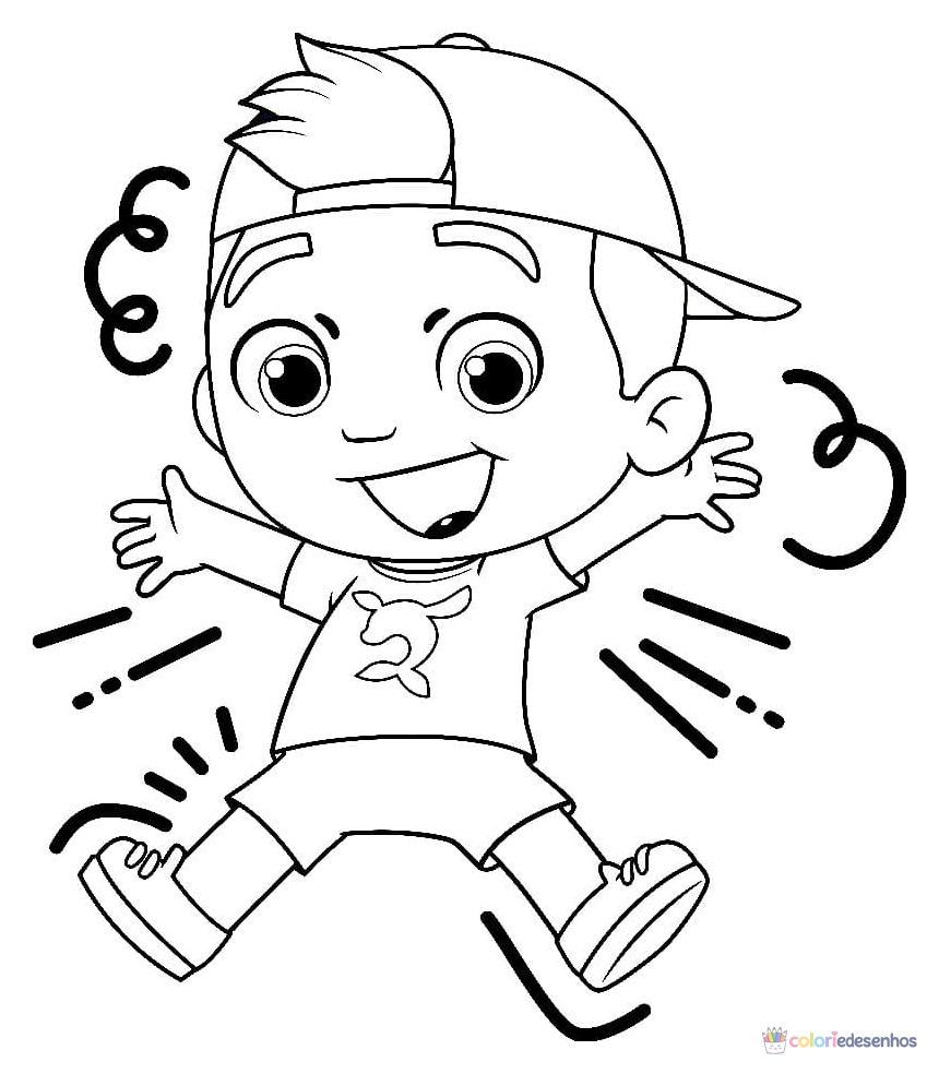 Luccas Neto para colorir