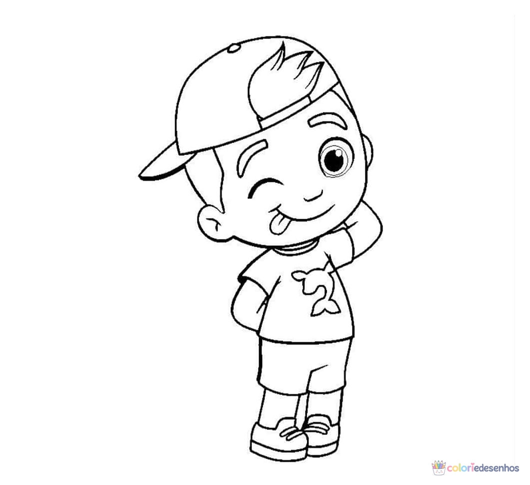 Luccas Neto para colorir