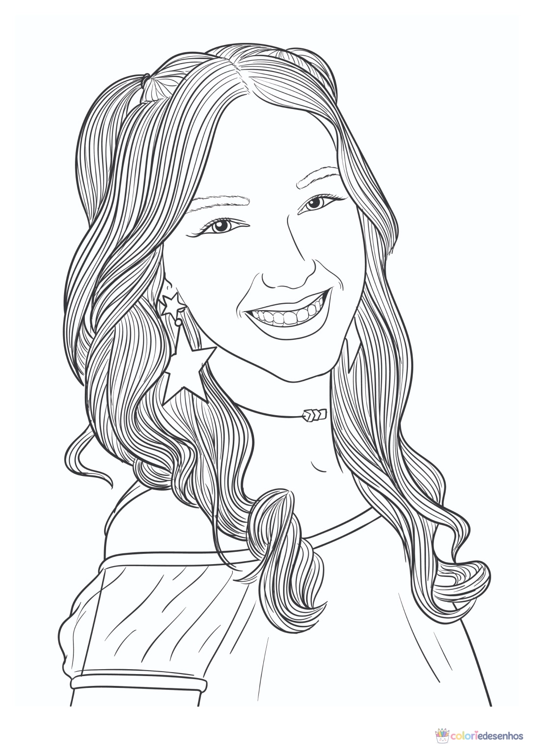 Desenhos de Luluca para colorir