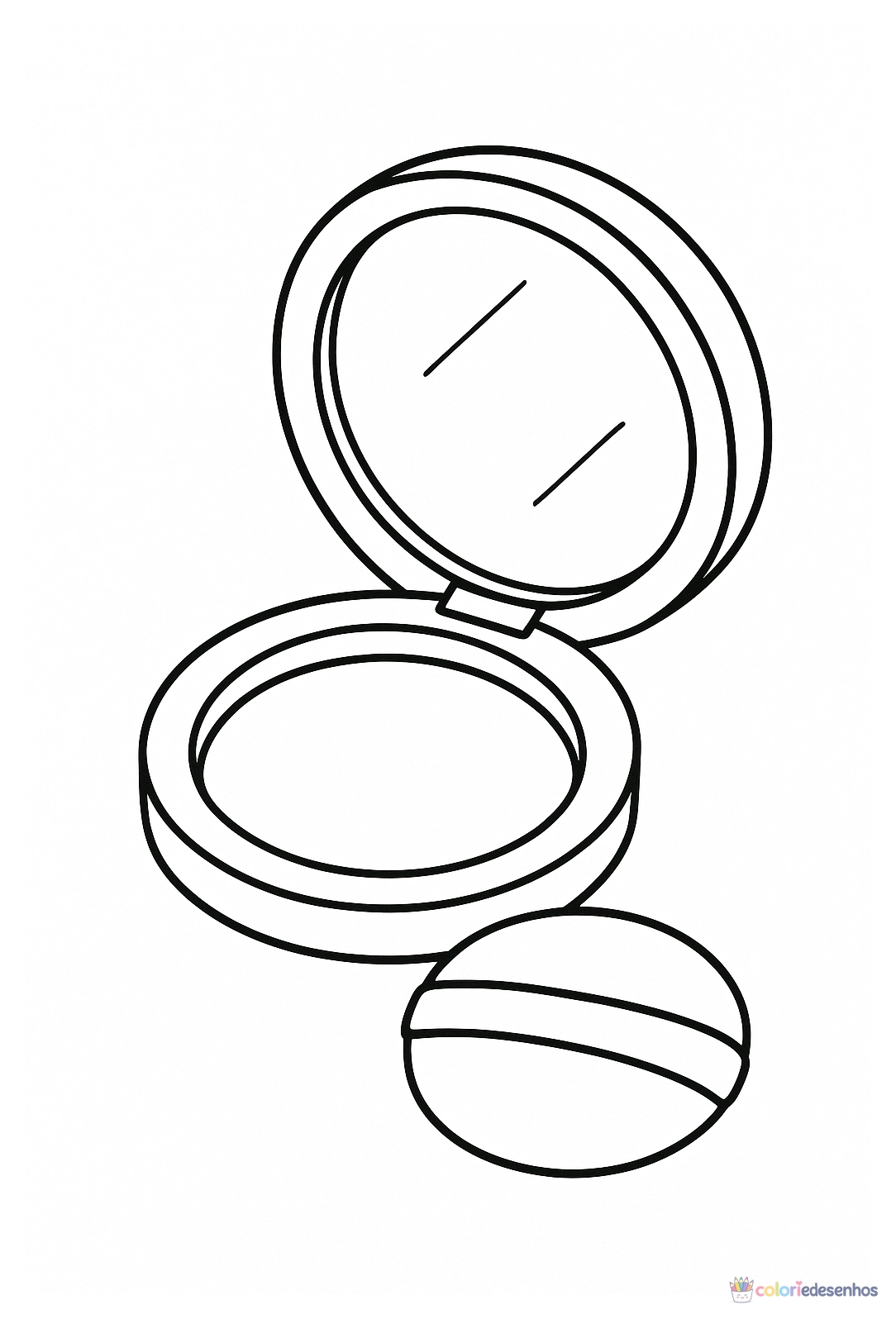 Maquiagem para colorir