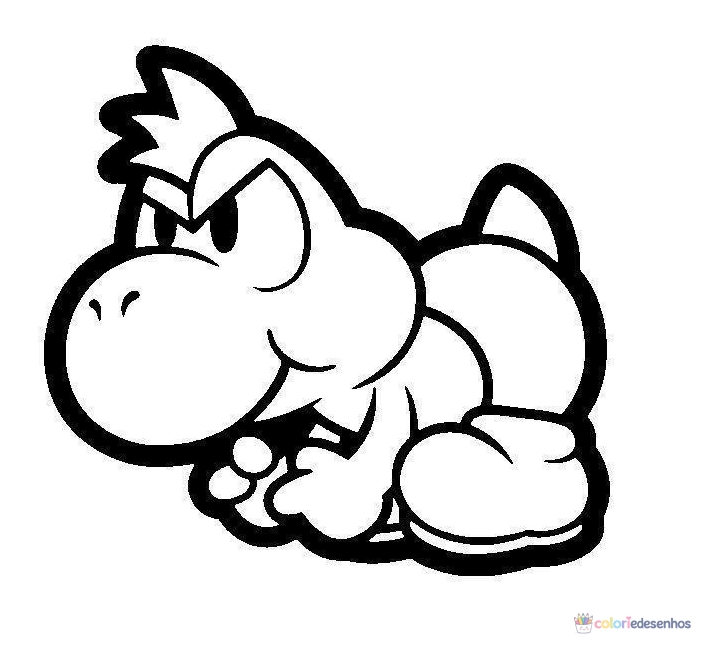 Mario para colorir