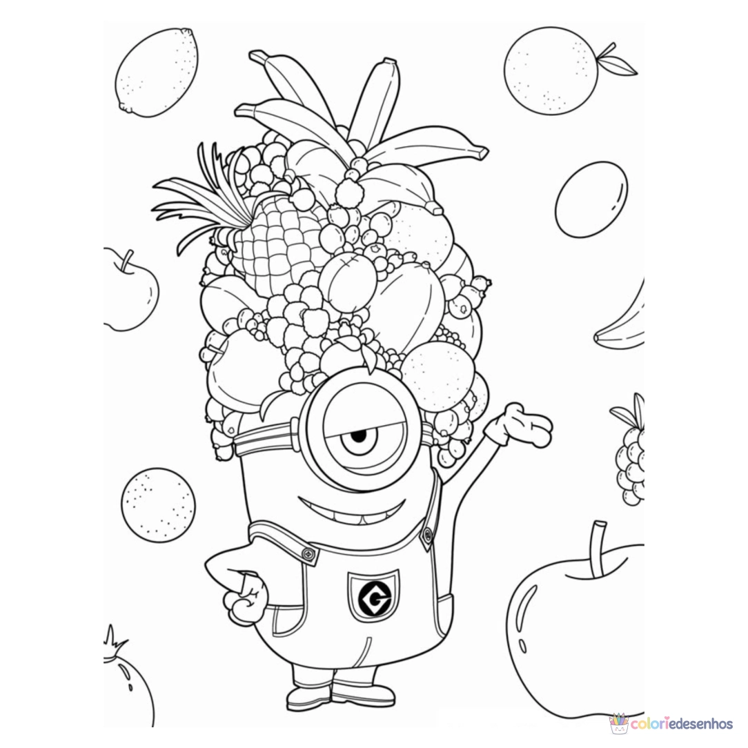 Meu malvado favorito para imprimir e colorir para colorir