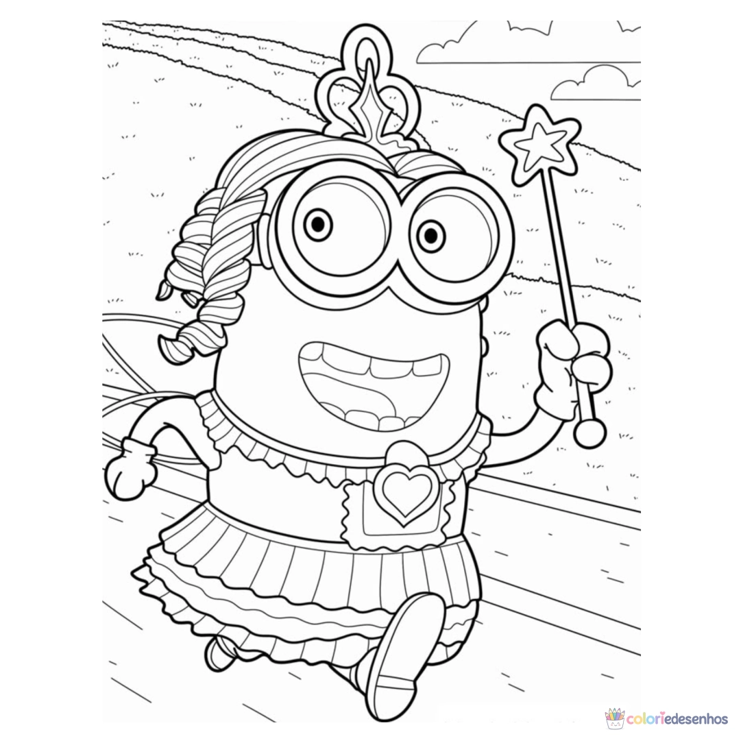 Meu malvado favorito para imprimir e colorir para colorir