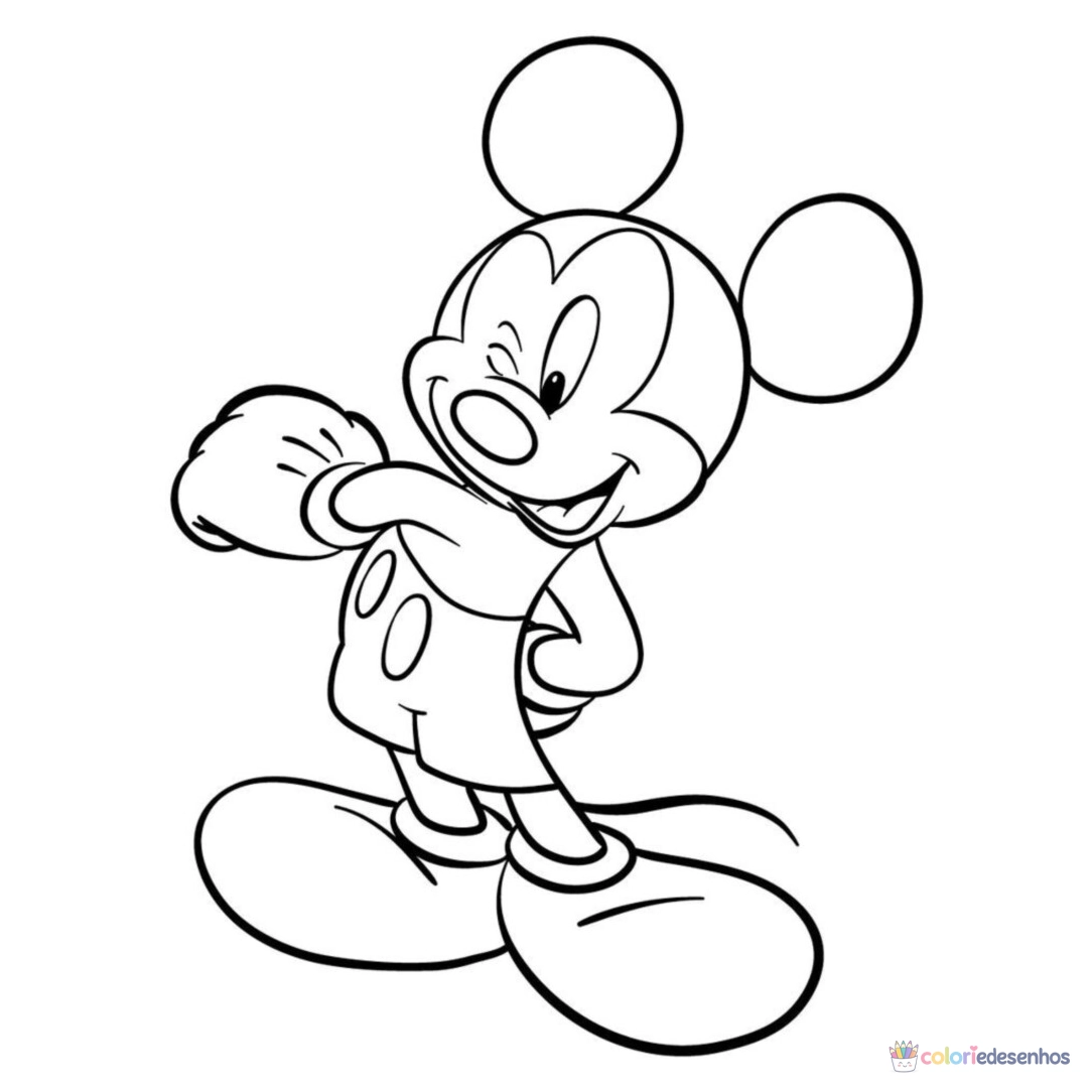 Mickey para colorir