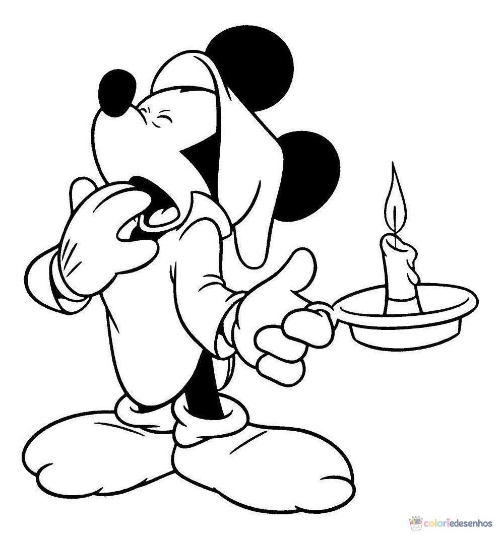 Mickey para colorir