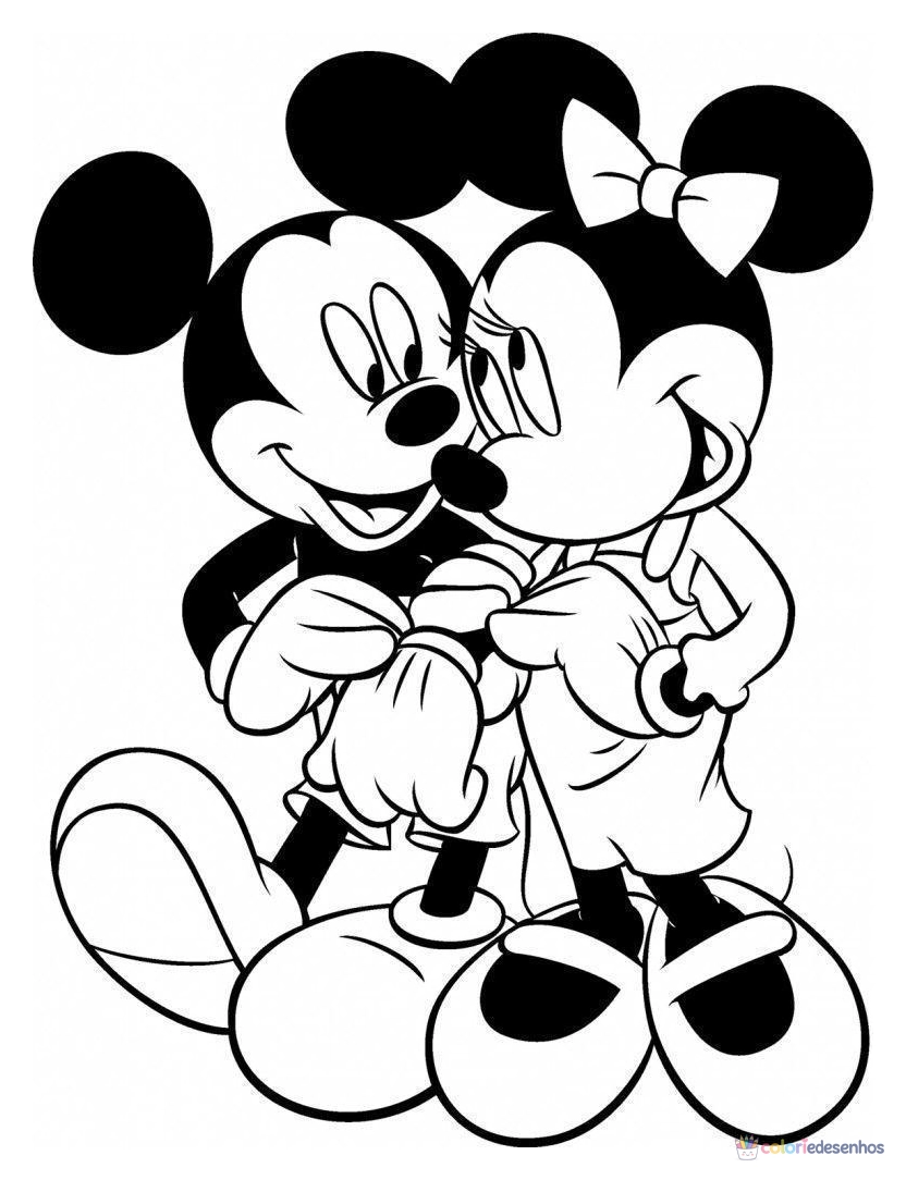 Mickey para colorir