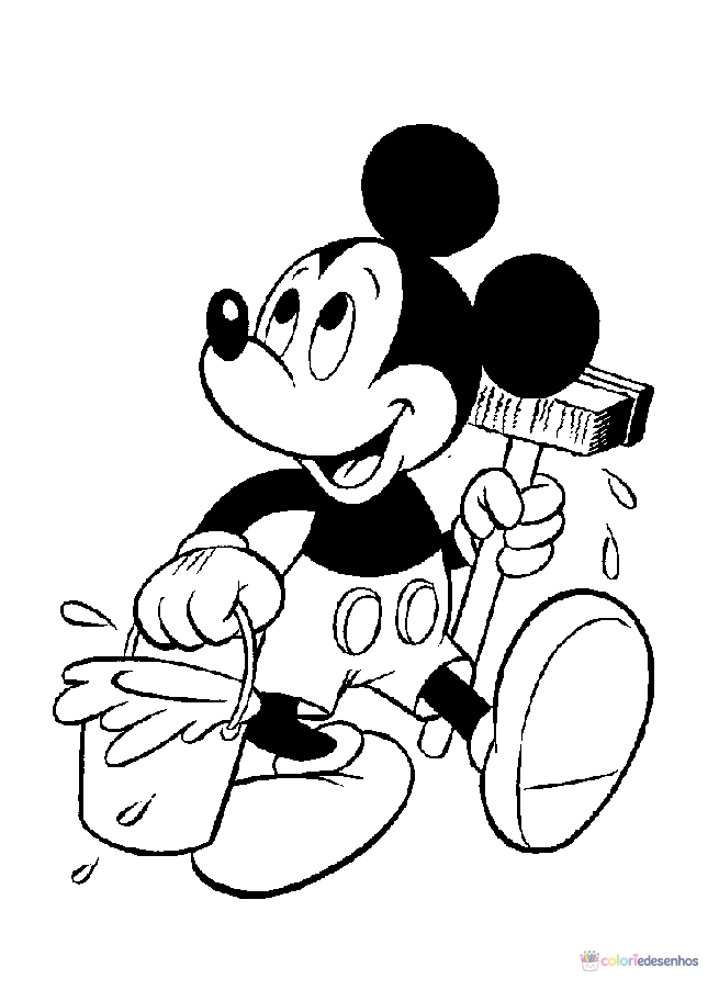 Mickey para colorir