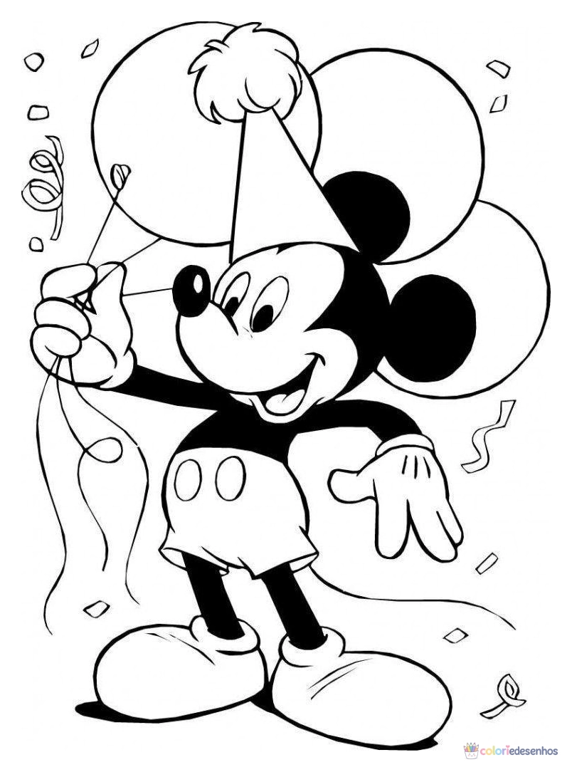 Mickey para colorir