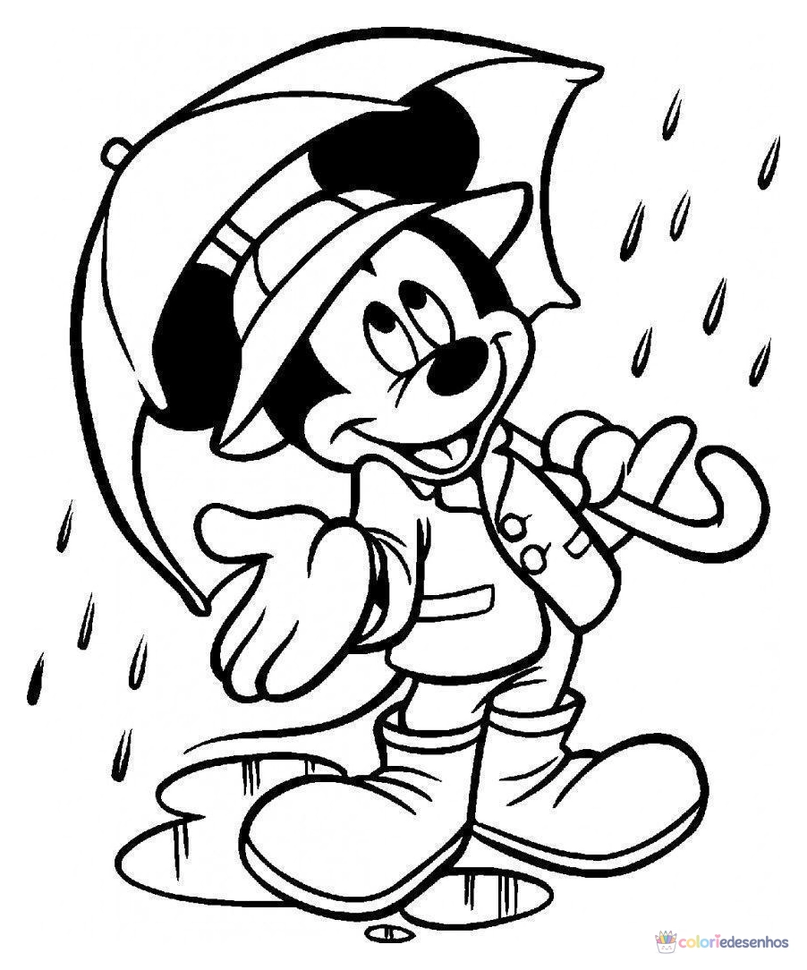 Mickey para colorir