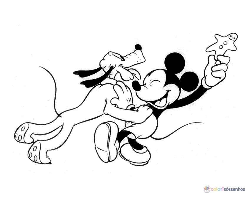 Mickey para colorir