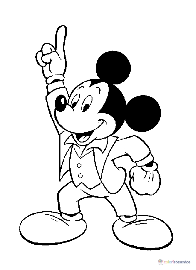 Mickey para colorir