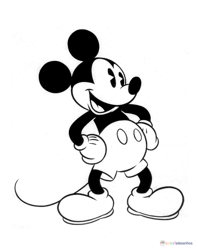 Mickey para colorir
