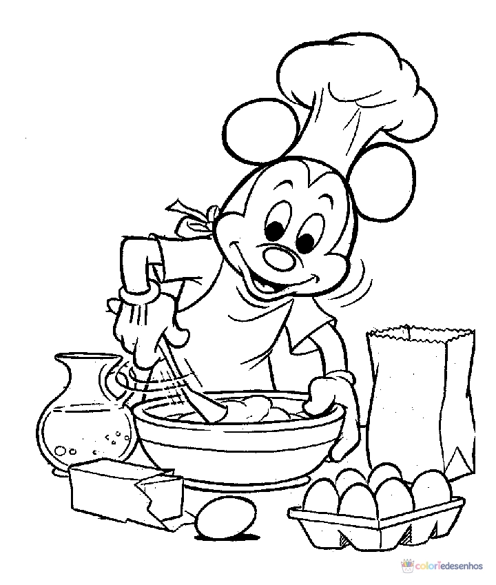 Mickey para colorir