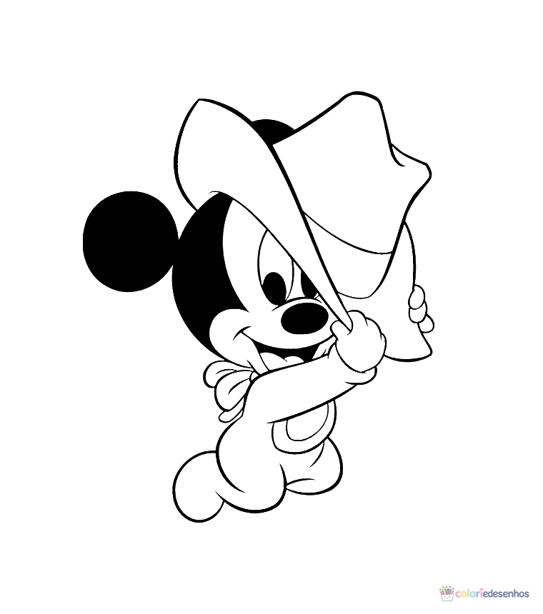 Mickey para colorir