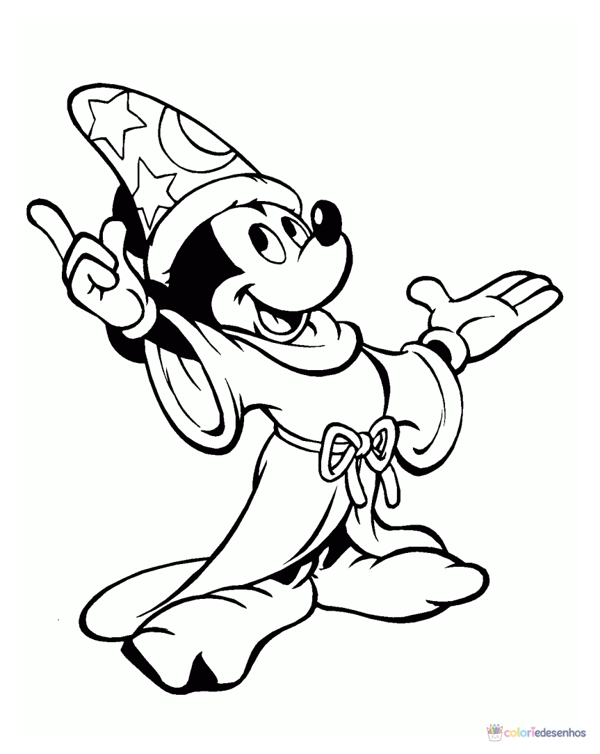 Mickey para colorir