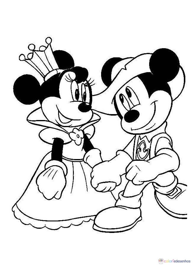 Mickey para colorir