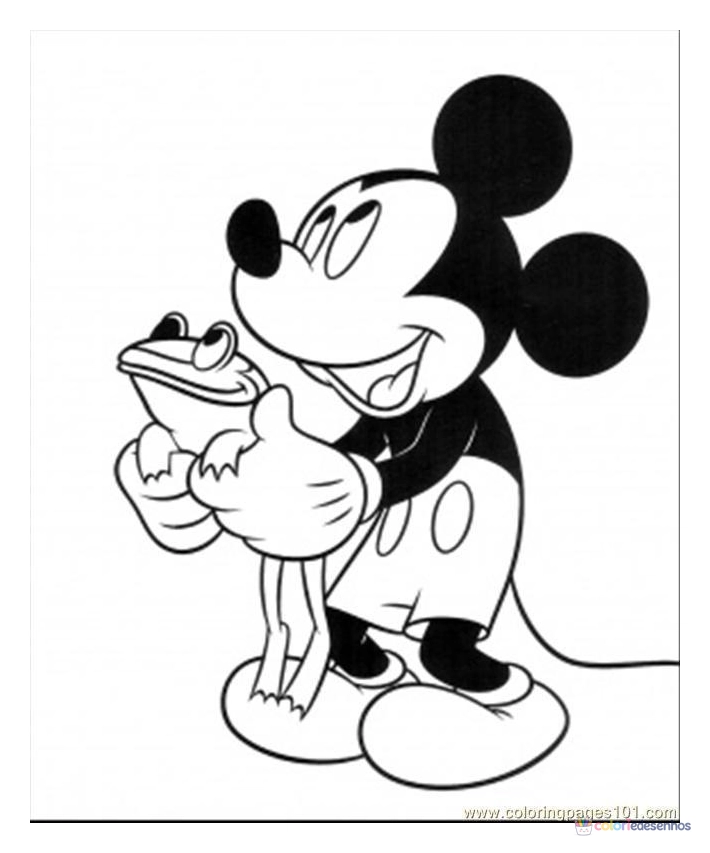 Mickey para colorir