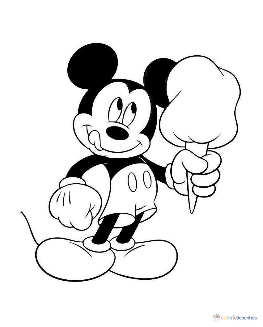 Mickey para colorir
