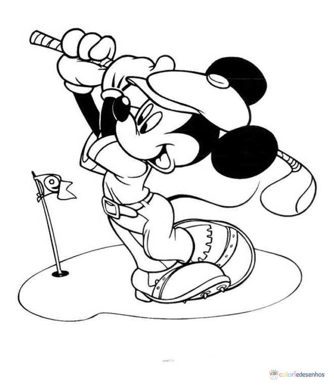 Mickey para colorir