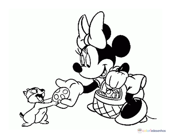 Minnie (Minie) para colorir