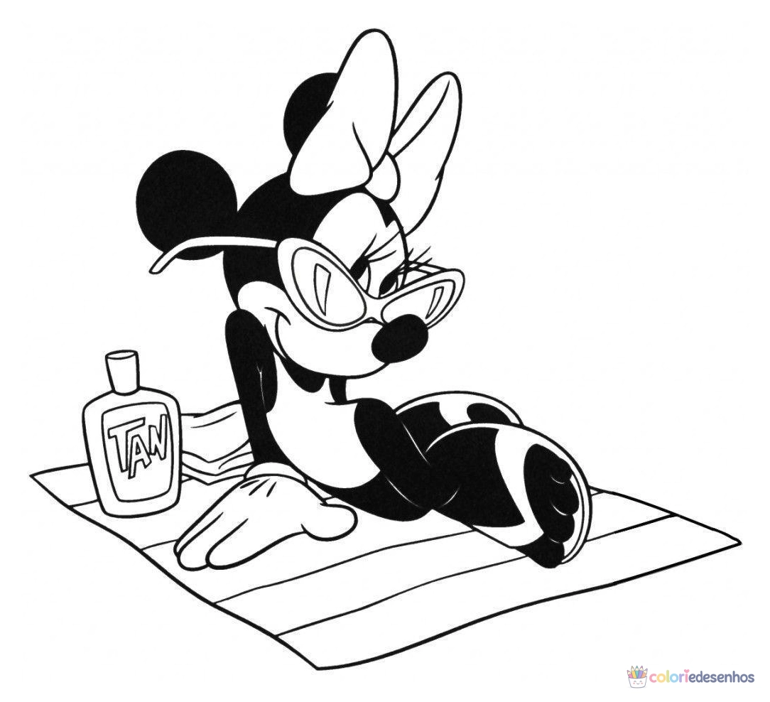 Minnie (Minie) para colorir