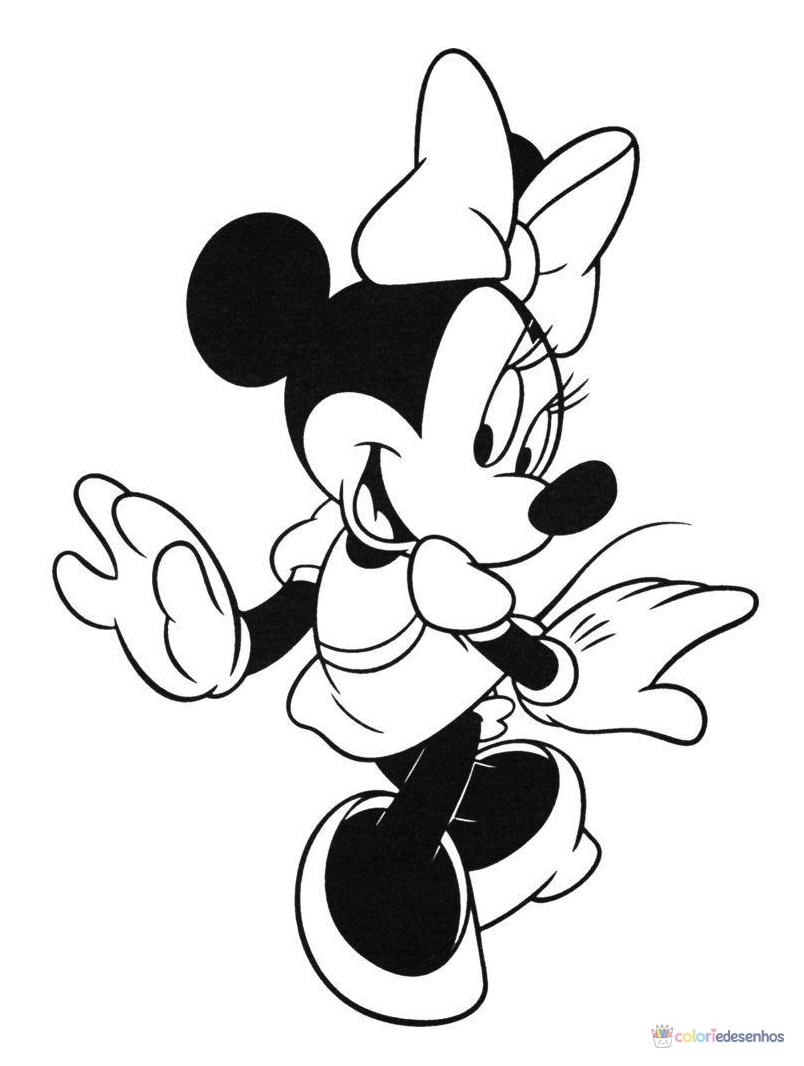 Minnie (Minie) para colorir
