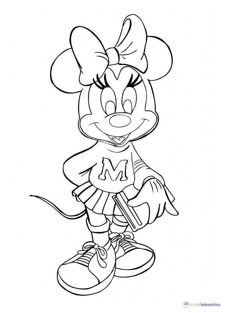 Minnie (Minie) para colorir