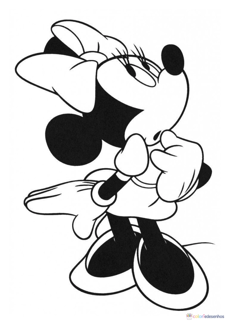 Minnie (Minie) para colorir
