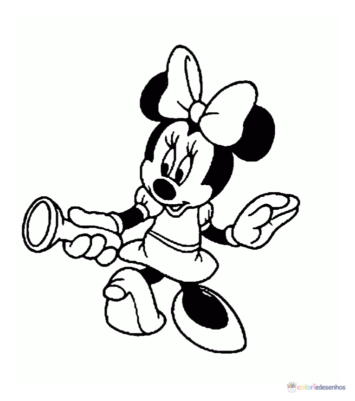 Minnie (Minie) para colorir