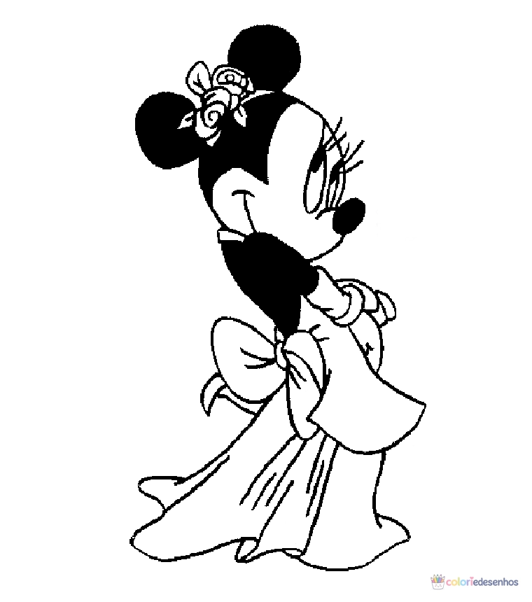 Minnie (Minie) para colorir
