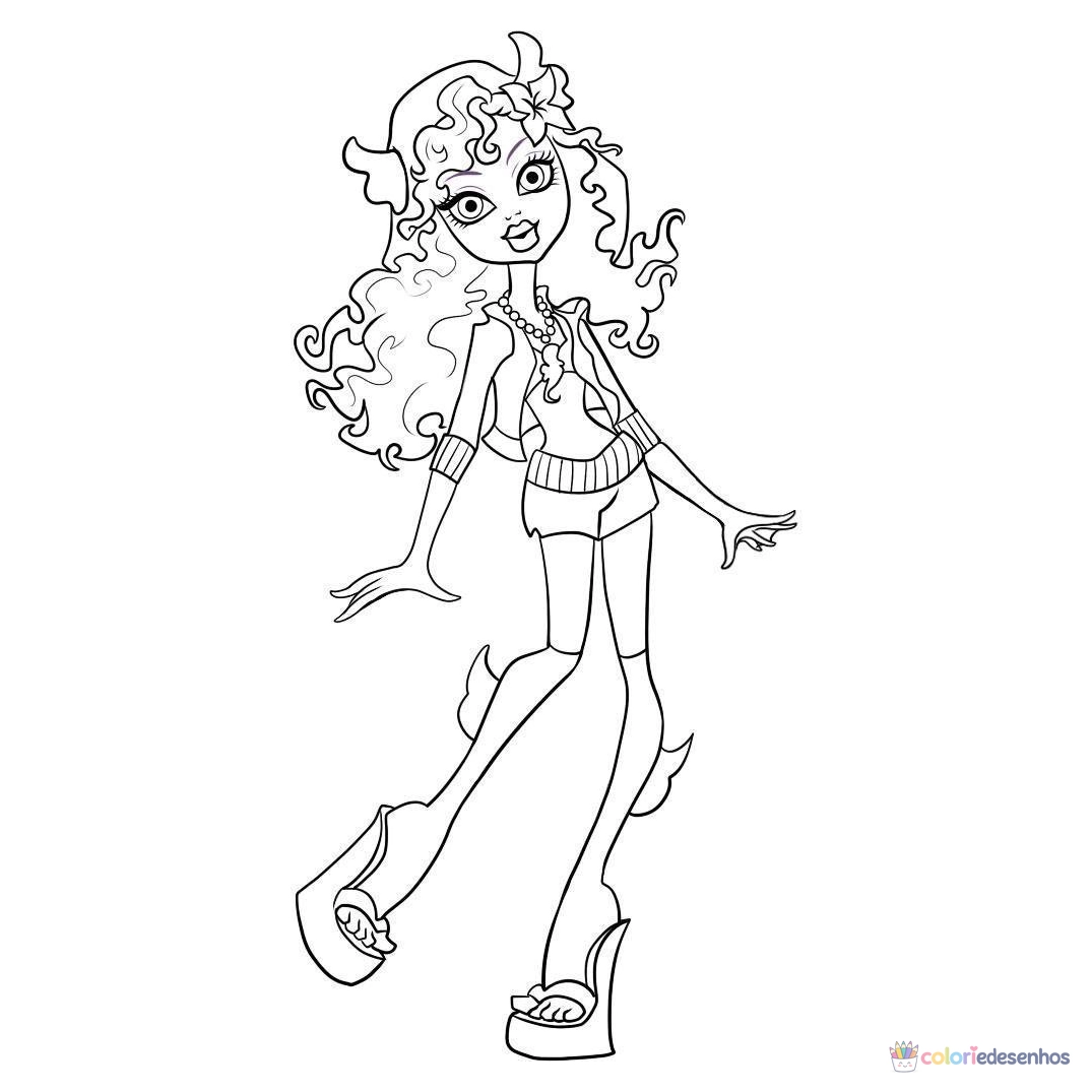Monster High para colorir