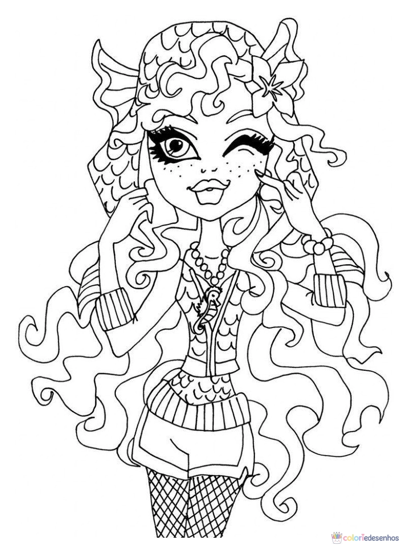 Monster High para colorir