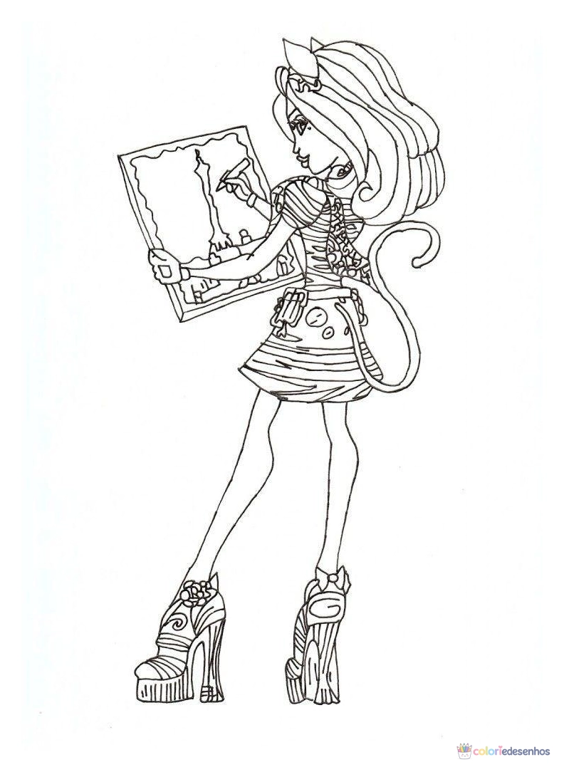 Monster High para colorir